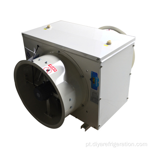 Refrigerador de ar industrial com ventilador de tubo de vento forte